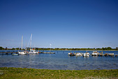 kayaking in the sea in winter, Dell Quay, Chichester, West Sussex, England,